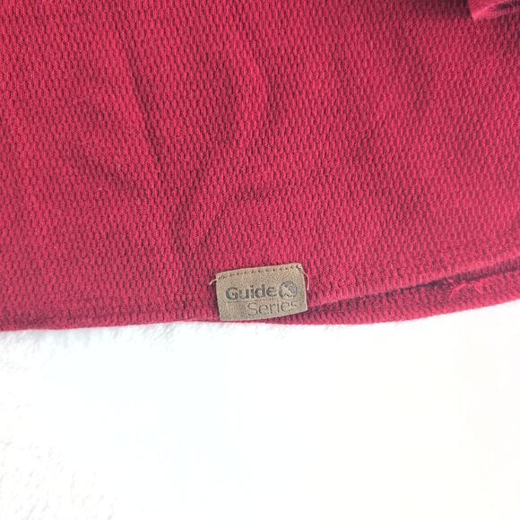 Gander Mountain Guide Series Henley Thermal Long Sleeve Men's XL Red - Picture 3 of 10